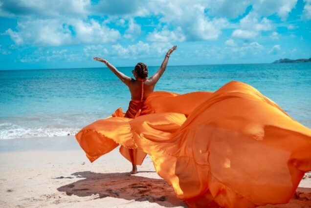 Flying Dress Photography